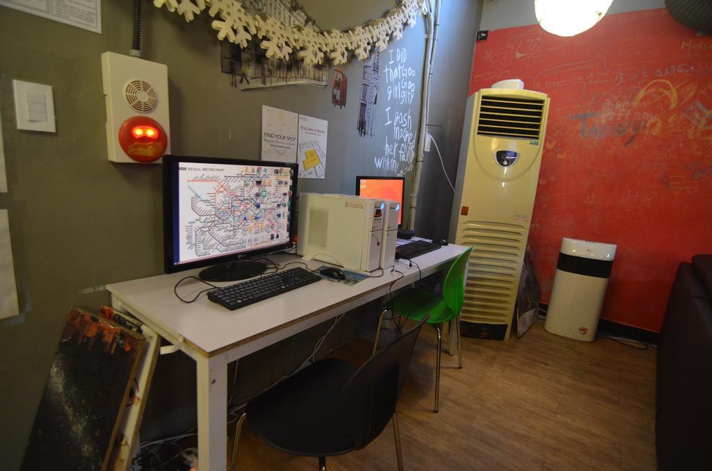 Kimchee Sinchon Guesthouse Soul Exteriér fotografie